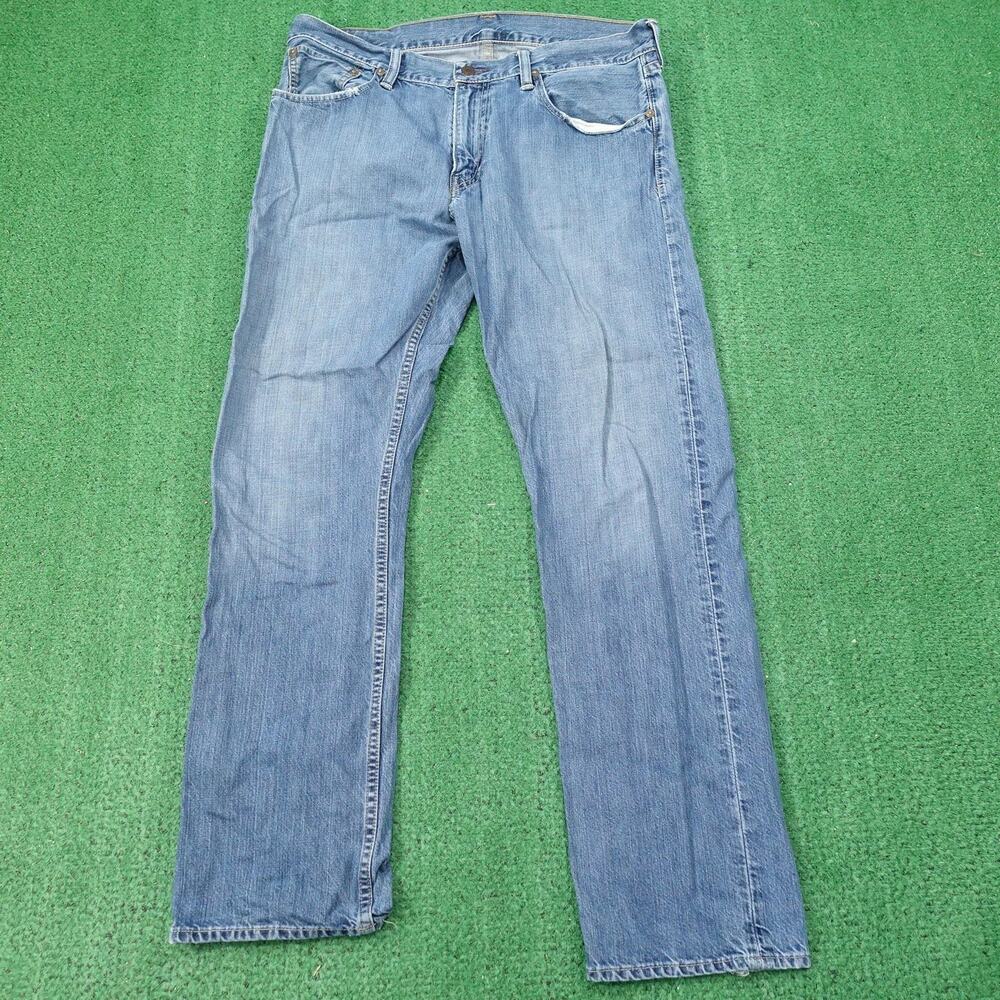 Polo Ralph Lauren Jeans Mens‎ 33x32 Blue Classic Fit 867 Distressed Denim Pants